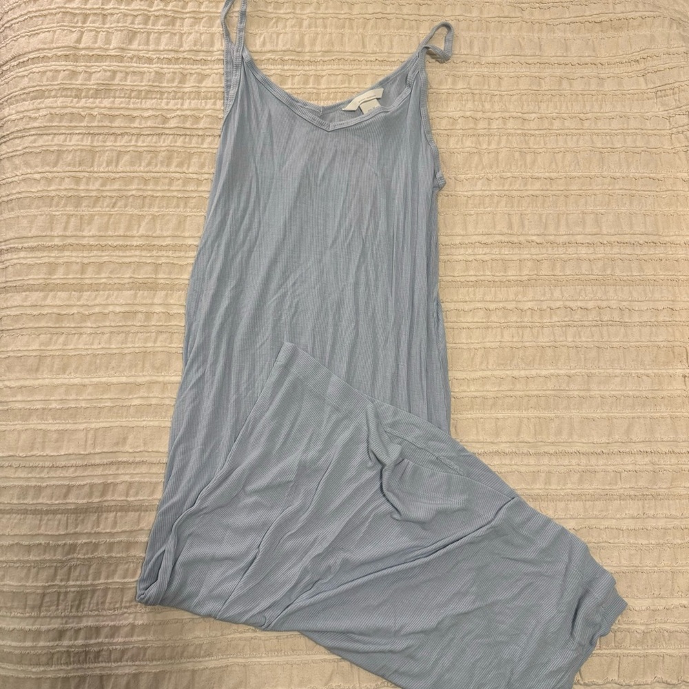 Light blue maxi dress